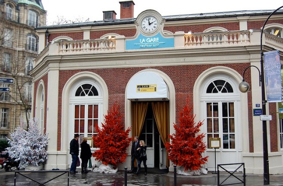 fachada restaurante La Gare